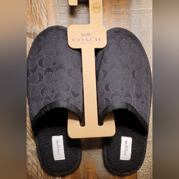 Coach Other - NWT Men's Coach Slippers